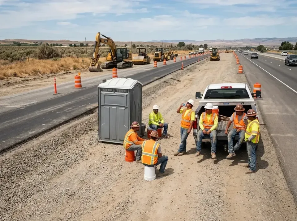 highway-road-construction-crew-007 — frequently asked questions, Porta Potty and Restroom Rentals in Miami Beach, FL